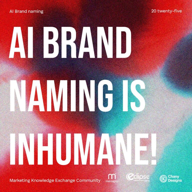 AI Brand Naming is Inhumane!